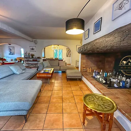 Mas M - D'exception - Piscine - Jeux Enfants - Bbq - Plancha - Cheminee - Calme - 5 - Sudsejourconciergerie Villa