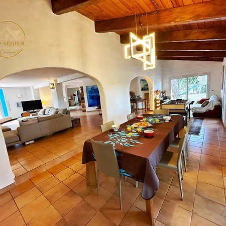 Villa Mas M - D'exception - Piscine - Jeux Enfants - Bbq - Plancha - Cheminee - Calme - 5 - Sudsejourconciergerie Perpignano