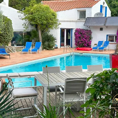 Mas M - D'exception - Piscine - Jeux Enfants - Bbq - Plancha - Cheminee - Calme - 5 - Sudsejourconciergerie * Perpignan