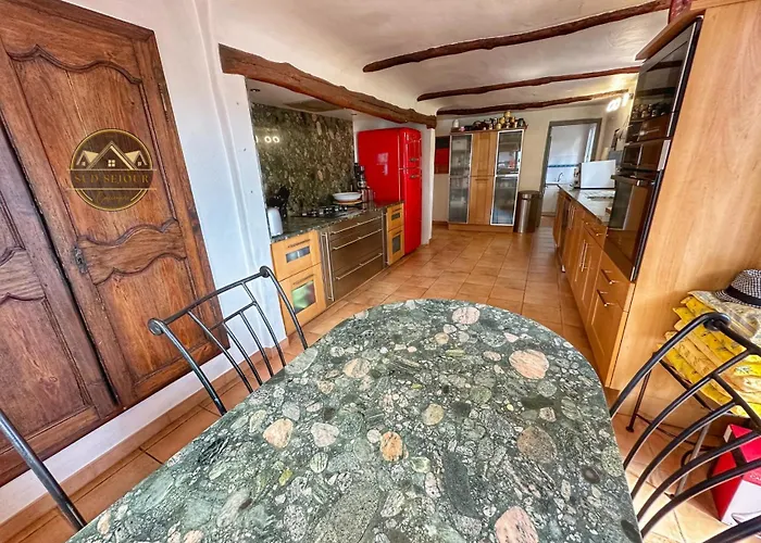 Villa Mas M - D'exception - Piscine - Jeux Enfants - Bbq - Plancha - Cheminee - Calme - 5 - Sudsejourconciergerie