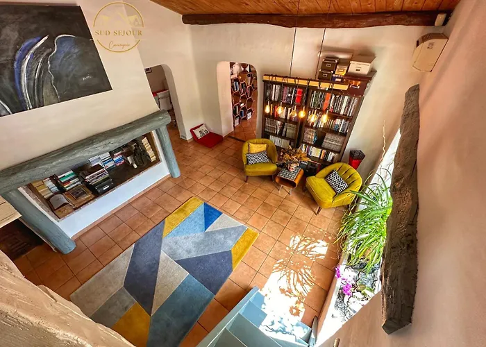 Villa Mas M - D'exception - Piscine - Jeux Enfants - Bbq - Plancha - Cheminee - Calme - 5 - Sudsejourconciergerie Perpignan