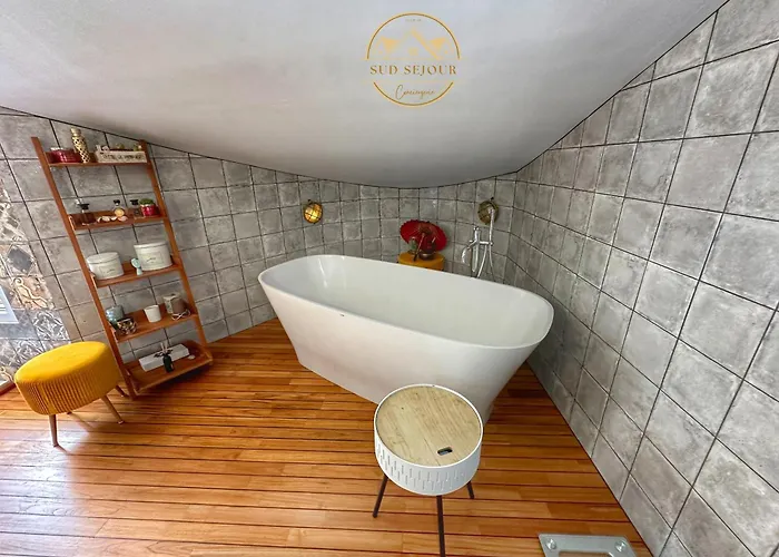 Mas M - D'exception - Piscine - Jeux Enfants - Bbq - Plancha - Cheminee - Calme - 5 - Sudsejourconciergerie * Perpignan