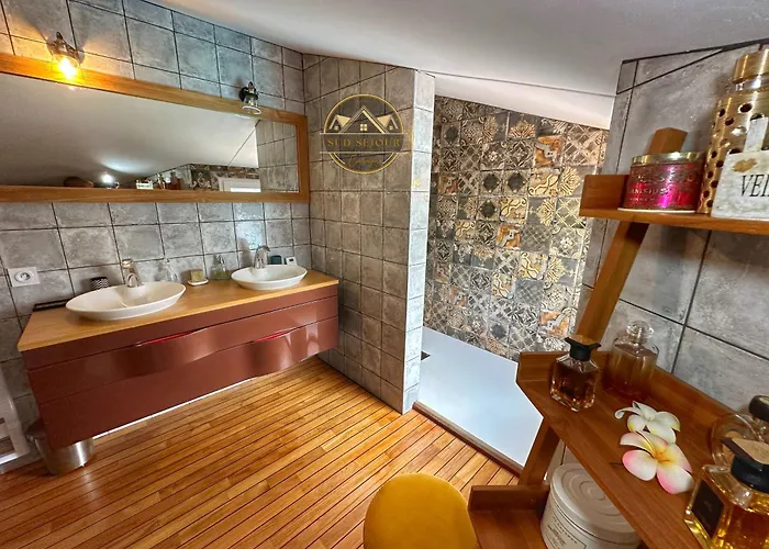 Mas M - D'exception - Piscine - Jeux Enfants - Bbq - Plancha - Cheminee - Calme - 5 - Sudsejourconciergerie