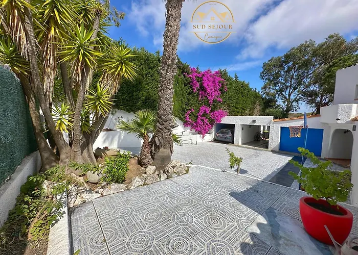 Mas M - D'exception - Piscine - Jeux Enfants - Bbq - Plancha - Cheminee - Calme - 5 - Sudsejourconciergerie Villa Perpignan