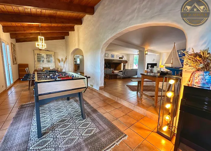 Mas M - D'exception - Piscine - Jeux Enfants - Bbq - Plancha - Cheminee - Calme - 5 - Sudsejourconciergerie