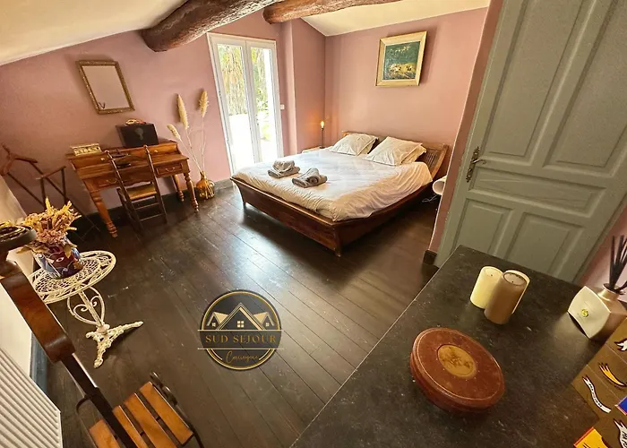 Mas M - D'exception - Piscine - Jeux Enfants - Bbq - Plancha - Cheminee - Calme - 5 - Sudsejourconciergerie Villa *