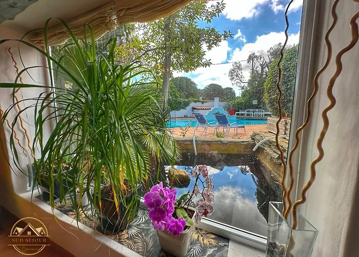 Mas M - D'exception - Piscine - Jeux Enfants - Bbq - Plancha - Cheminee - Calme - 5 - Sudsejourconciergerie Perpignan