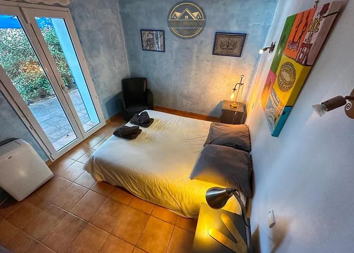 Mas M - D'exception - Piscine - Jeux Enfants - Bbq - Plancha - Cheminee - Calme - 5 - Sudsejourconciergerie *